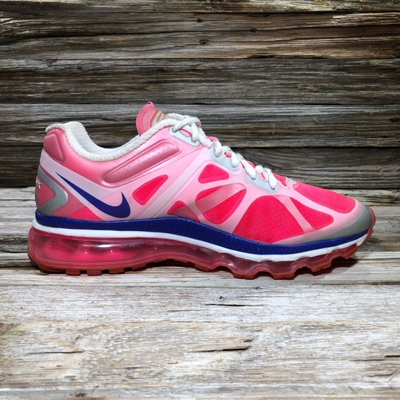 Nike Air Max Pink 2011 Running Shoes Sneakers - Picture 4 of 8